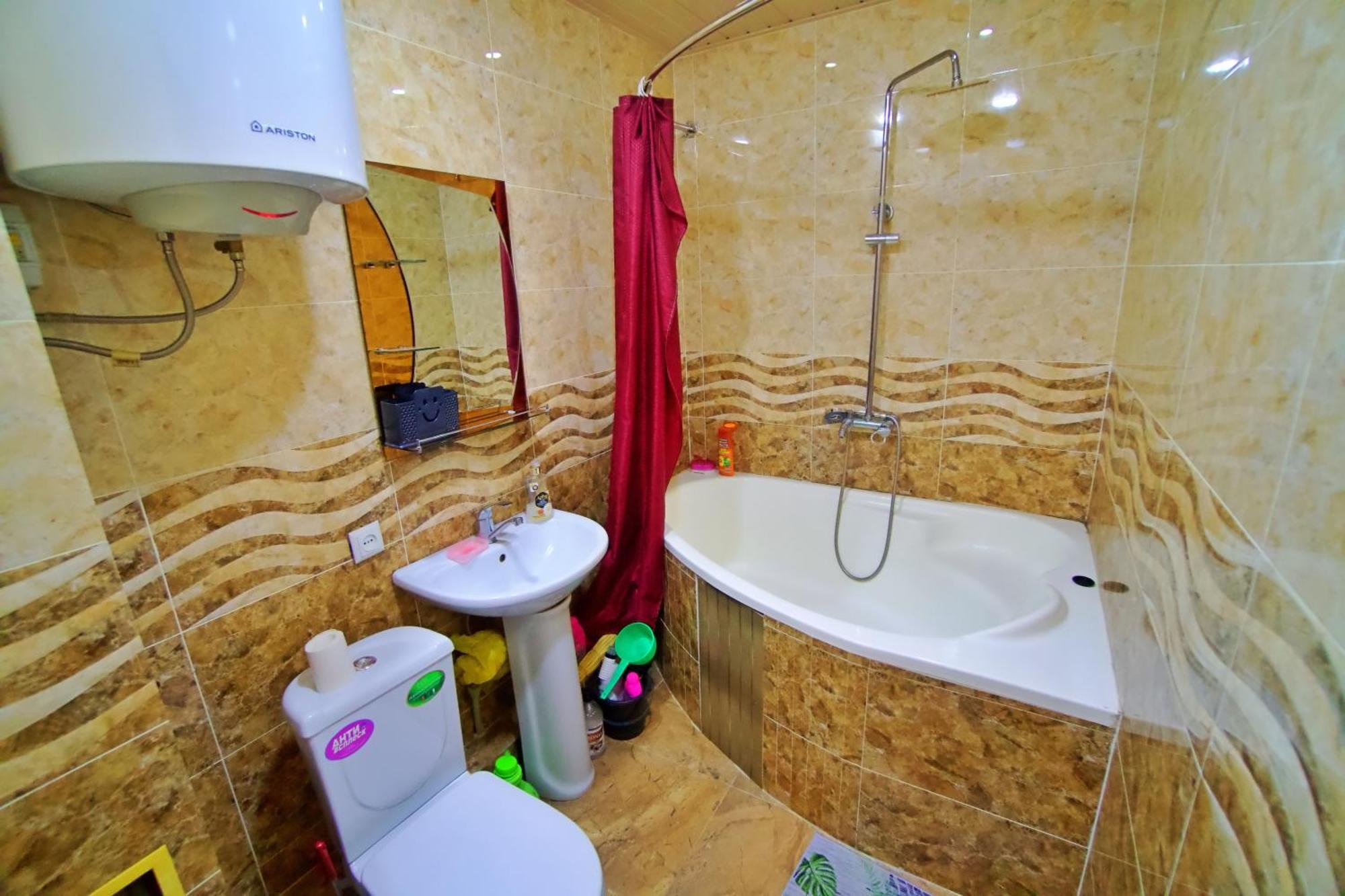 One-Room Apartment In Душанбе Екстериор снимка